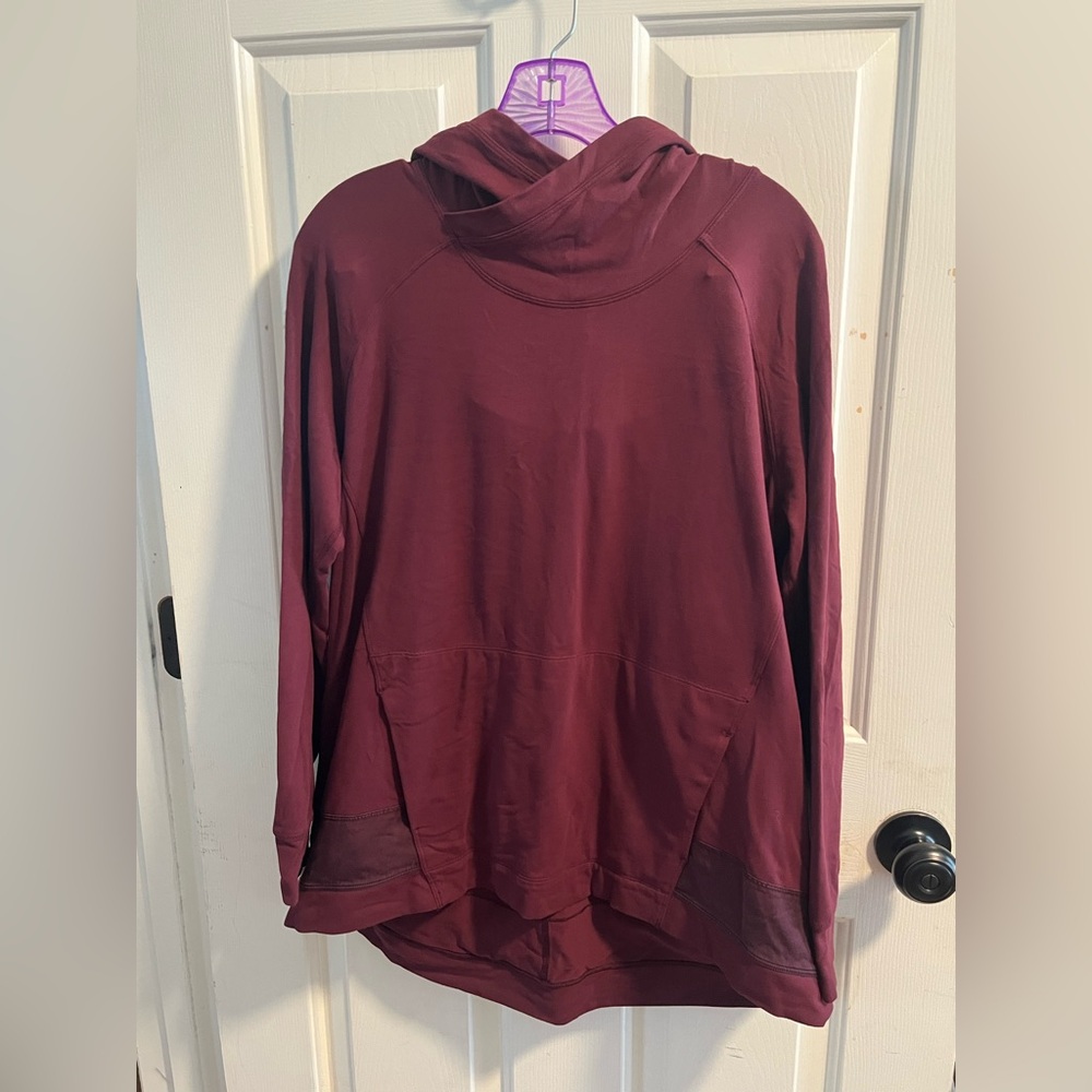 Euc Lululemon Starting Place Hoodie - Garnet - Sz 8